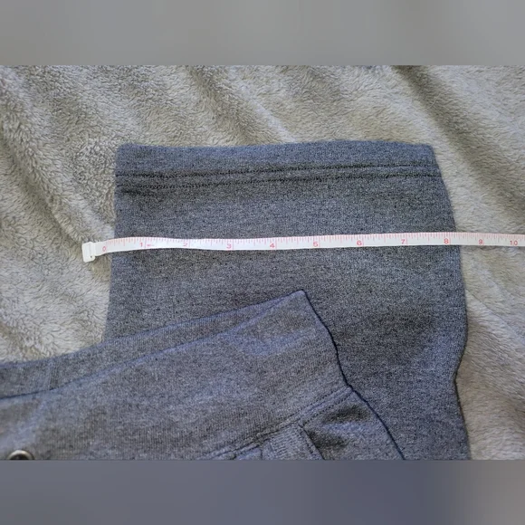 Champion Men's Gray Sweatpants with Drawstring - Picture 5 of 7